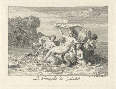 Triumph of Galatea by Bernard Picart