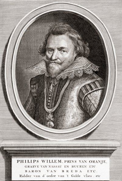 Portrait of Philip William, Prince of Orange by Bernard Picart