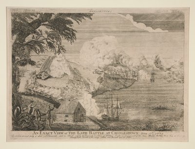 An Exact View of the Late Battle at Charlestown (Bunker Hill) by Bernard Romans