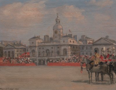 Trooping the Colour by Bernard Sickert