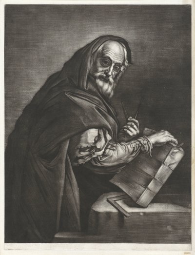 Philosopher with a Compass and a Book (series title) by Bernard Vaillant