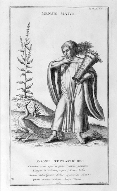 A Representation of May, 1757 by Bernard de Montfaucon