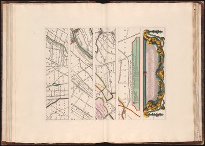 New Map of the Land of Utrecht According to the Order of the Hon. Lords States... Measured and Mapped by Bernard du Roy, Engineer; G. Hoet del. Ornam.; T. Doesburgh sculps by Bernard de Roĳ