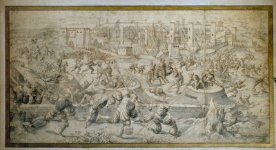 The Battle of Pavia on 25 February 1525 by Bernard van Orley
