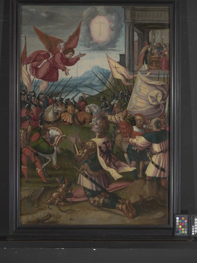 The Conversion Of Constantine by Bernard van Orley