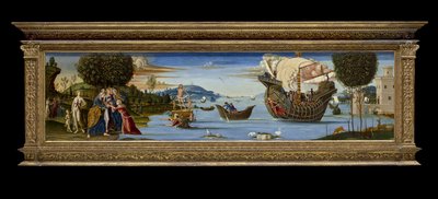 The Beloved of Enalus Sacrificed to Poseidon and Spared by Bernardino Fungai
