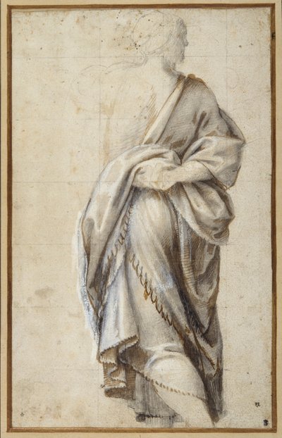 Study for a Figure in the Adoration of the Magi by Bernardino  Gatti