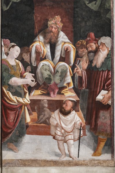 Detail of The Martyrdom of Saint Catherine by Bernardino Lanino