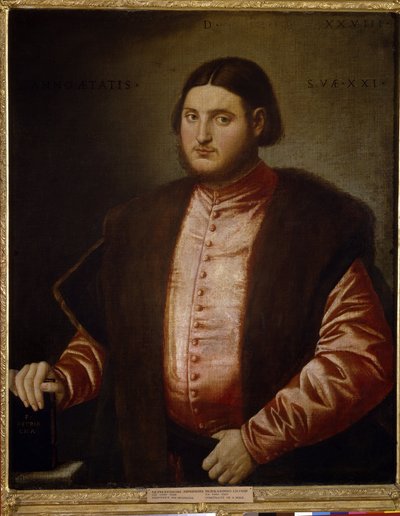 Portrait of a Man by Bernardino Licinio