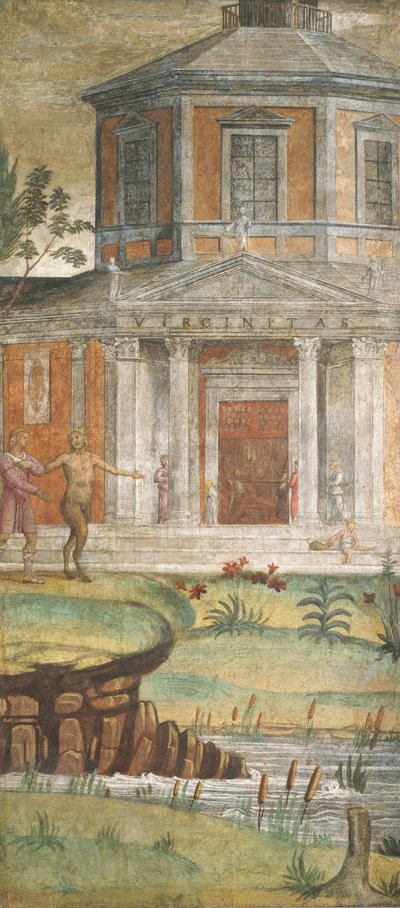 Cephalus and Pan at the Temple of Diana, c. 1520-1522 by Bernardino Luini