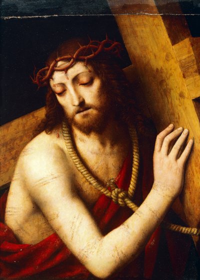 Christ Carrying Cross by Bernardino Luini