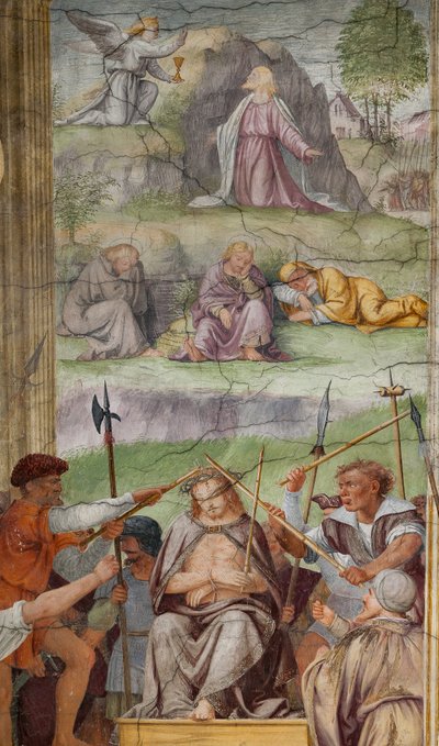 Detail of the Passion and Crucifixion of Christ by Bernardino Luini