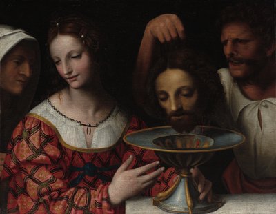 Salome with the Head of Saint John the Baptist by Bernardino Luini