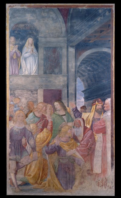 St. Joseph is Chosen as the Virgin’s Groom by Bernardino Luini