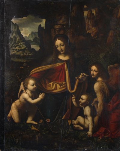 Virgin of the Rocks by Bernardino Luini