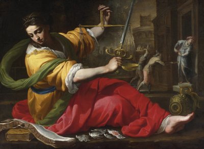 Allegory of Justice by Bernardino Mei
