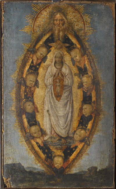 The Immaculate Conception by Bernardino di Betto (School of) Pinturicchio