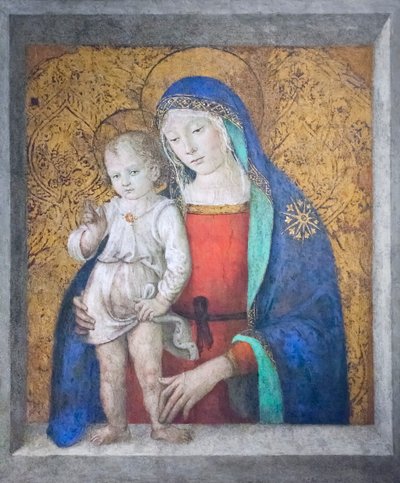 Madonna del Davanzale, c.1498 by Bernardino di Betto Pinturicchio
