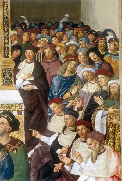 Life of Pope Pius II (Enea Silvio Piccolomini) by Bernardino di Betto Pinturicchio