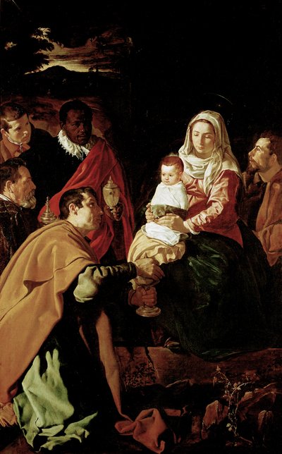 The Adoration of the Magi by Bernardino di Bosio & Zaganelli Francesco di Bosio (c.1470 c.1532) Zaganelli