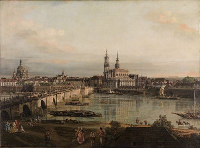 View of Dresden by Bernardo Bellotto