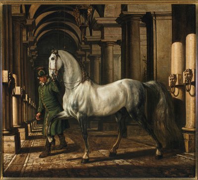 Stable Boy Leading a Horse by Bernardo Bellotto