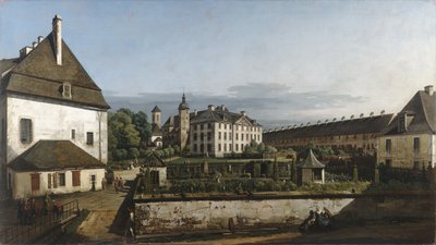 The Fortress of Konigstein: Courtyard with the Brunnenhaus by Bernardo Bellotto