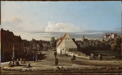 View of Pirna with the Fortress of Sonnenstein by Bernardo Bellotto