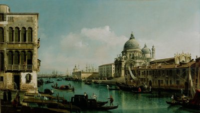 View of the Grand Canal and the Punta della Dogana by Bernardo Bellotto