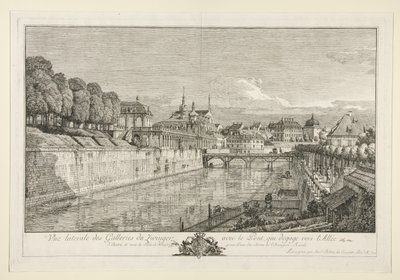 View of the Zwinger, Dresden by Bernardo Bellotto