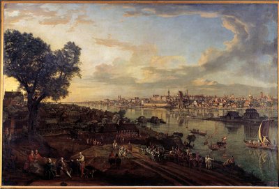 View of the City of Warsaw from the Suburb of Prague by Bernardo Bellotto