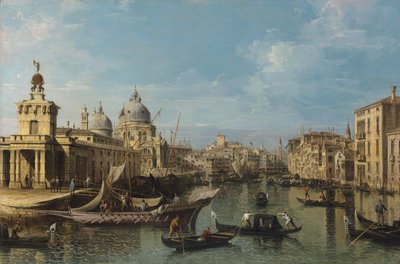 Venice: The Entrance to the Grand Canal, c.1720-80 by Bernardo Belotto Canaletto