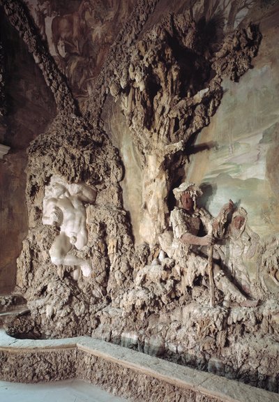 Interior of the Cave Created by Bernardo Buontalenti (Detail) by Bernardo Buontalenti