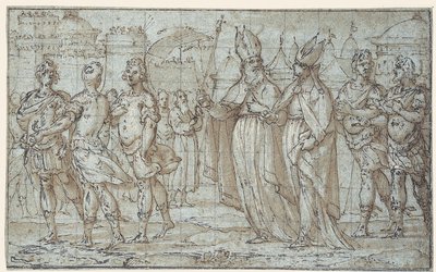 Procession to the Mount of Olives by Bernardo Castello