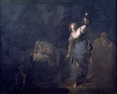 Judith with Head of Holofernes by Bernardo Cavallino