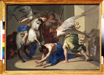 The Expulsion of Heliodorus from the Temple by Bernardo Cavallino