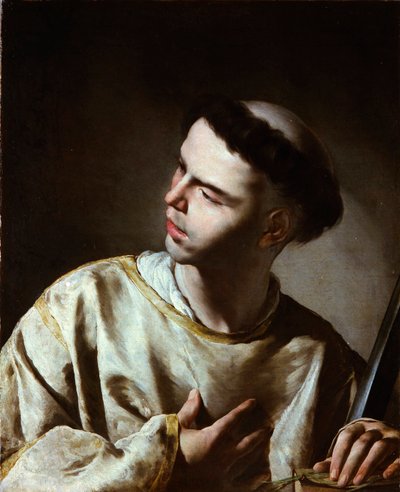 Saint Lawrence by Bernardo Cavallino