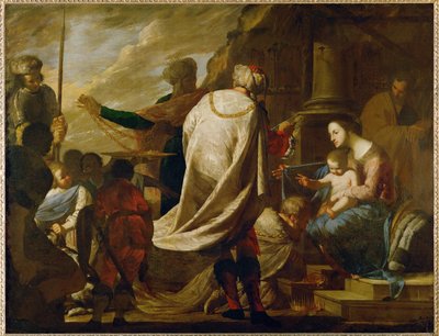 The Adoration of the Magi by Bernardo Cavallino