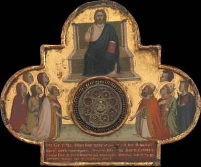Christ Enthroned with Saints, ca. 1325 by Bernardo Daddi