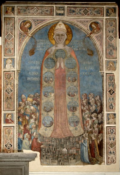 Madonna of Mercy by Bernardo Daddi