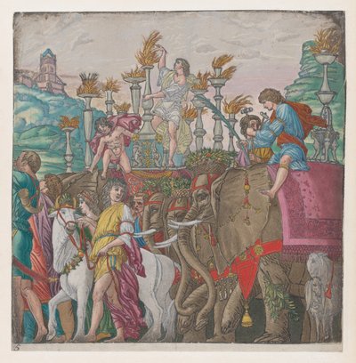 Elephants, from The Triumph of Julius Caesar by Bernardo Malpizzi