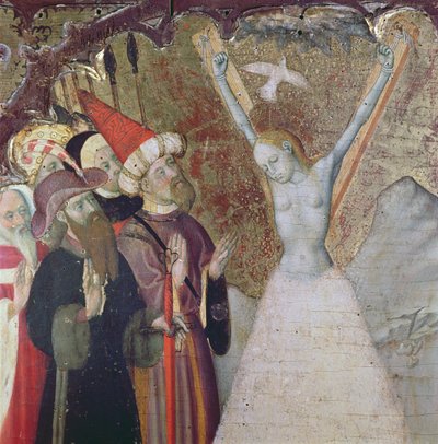 Martyrdom of St. Eulalia (detail) by Bernardo Martorell