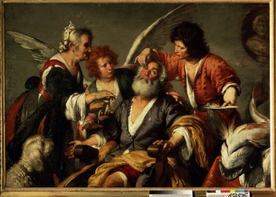 The Healing of Tobit by Bernardo Strozzi