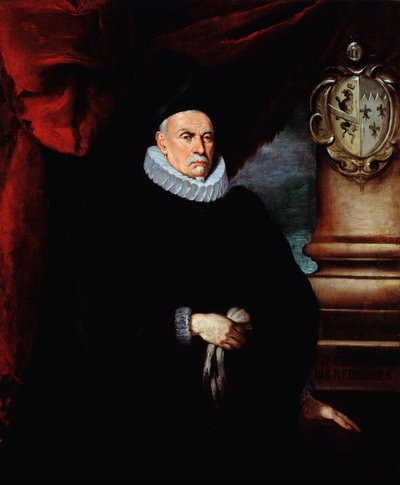 Portrait of Giacomo Raggi, Senator of the Republic of Genoa by Bernardo Strozzi