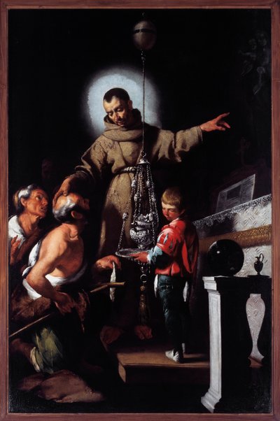 Portrait of Saint Didacus of Alcala by Bernardo Strozzi