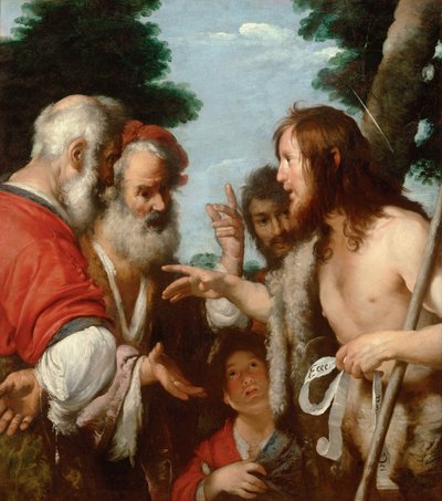 The Sermon of Saint John the Baptist by Bernardo Strozzi