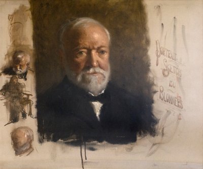 Andrew Carnegie (1835-1918), c.1912 by Bernardus Johannes Blommers or Bloomers