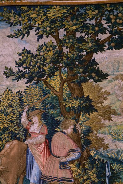 Series The Foundation of Rome: Faustulus meets Romulus and Remus. 1525-1530. (detail) by Bernart van (attr. to) Orley
