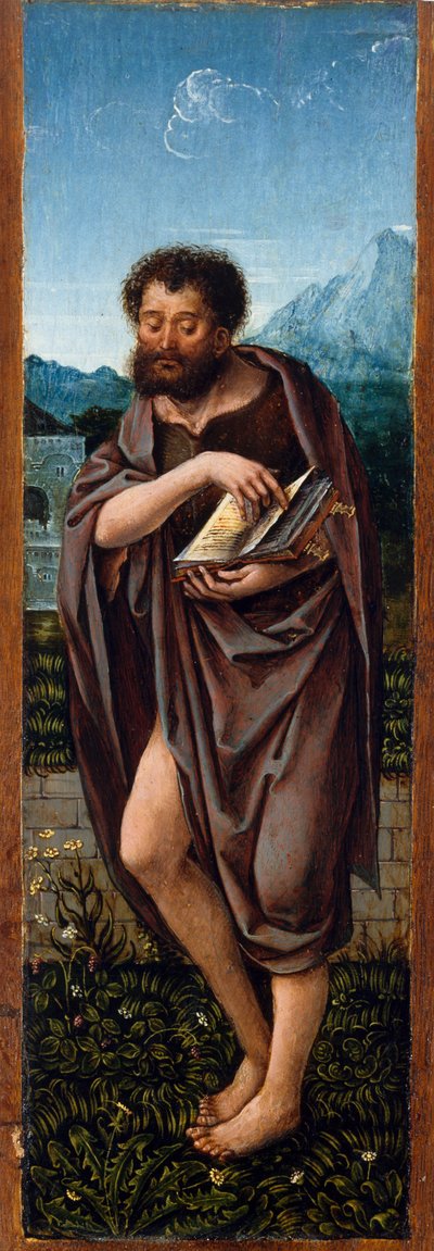 St. Matthew by Bernart van follower of Orley