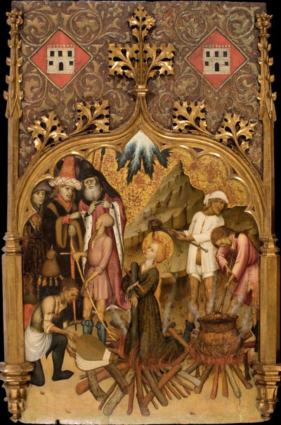 The Martyrdom of Saint Lucy, 1440 by Bernat Martorell the Elder